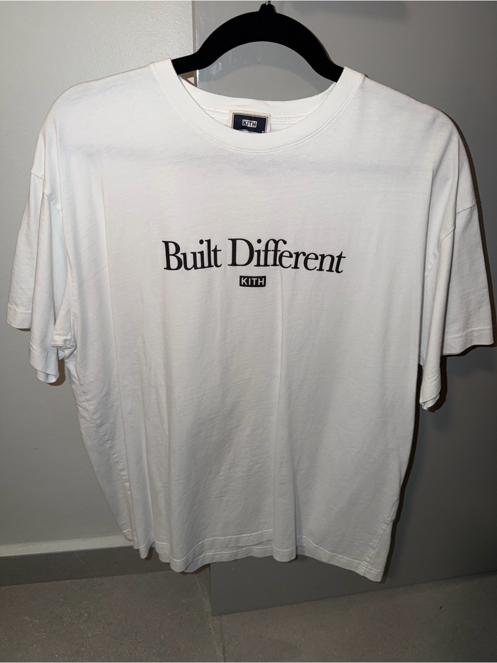 Kith White 'Built Different' Short-Sleeve Tee